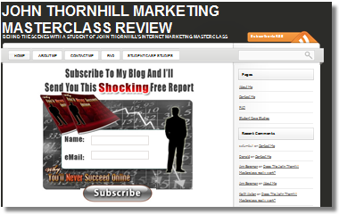 John Thornhill Master Class Review